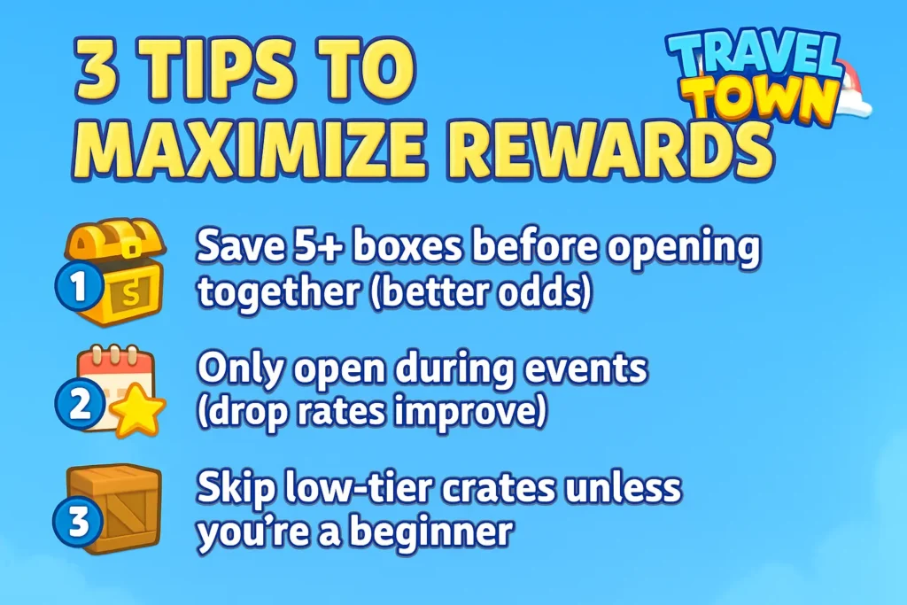 3 Tips to Maximize Rewards in Travel Town