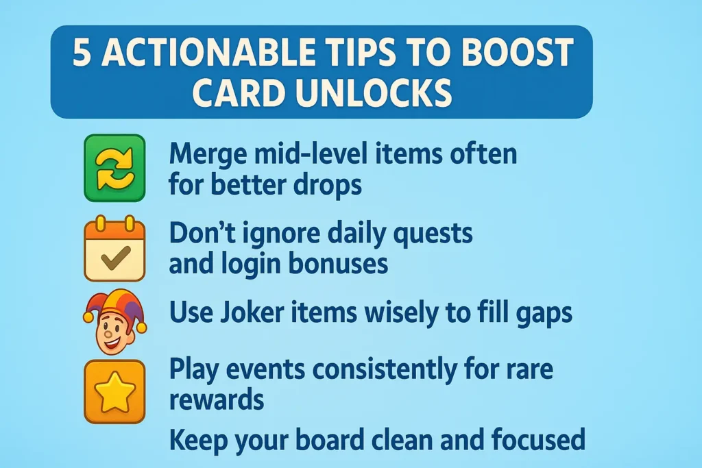5 Actionable Tips to Boost Card Unlocks