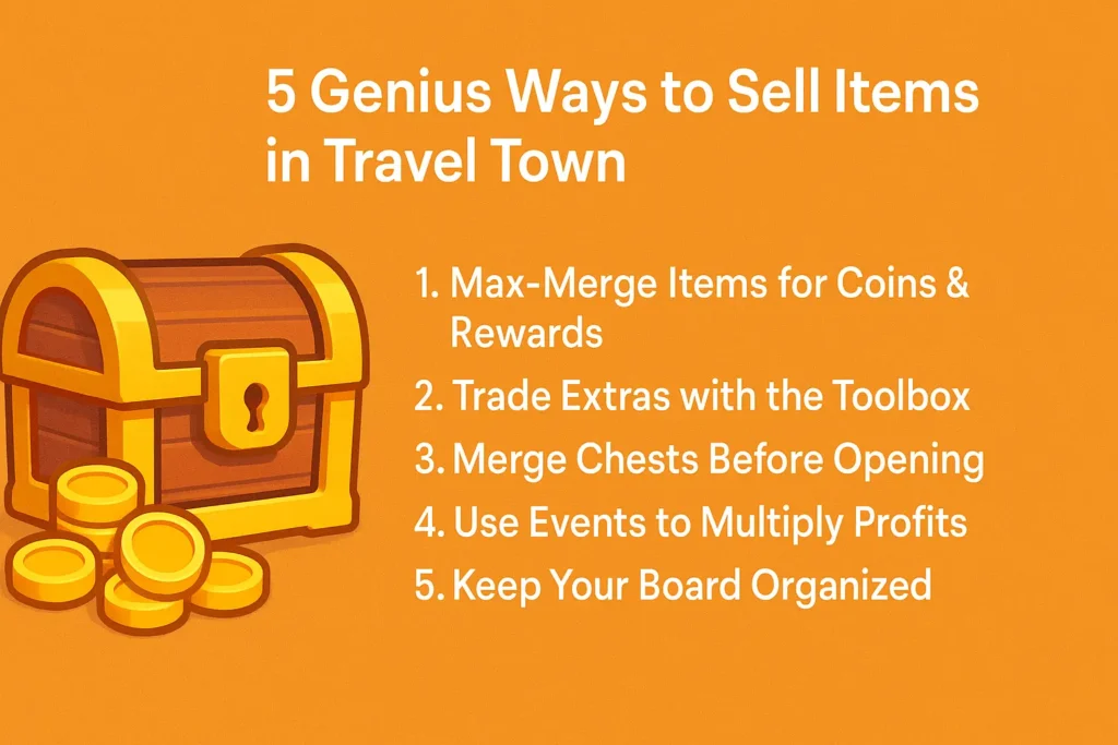 5 Genius Ways to Sell Items in Travel Town