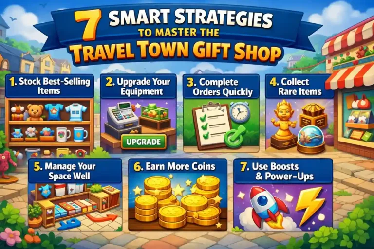 7 Smart Strategies to Master the Travel Town Gift Shop