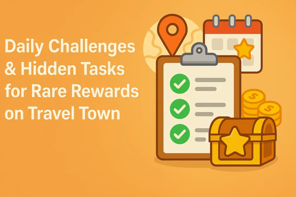 Daily Challenges & Hidden Tasks for Rare Rewards