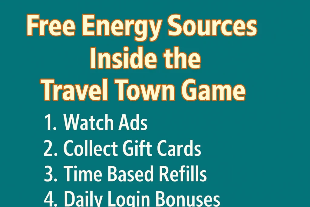 Free Energy Sources Inside the Game