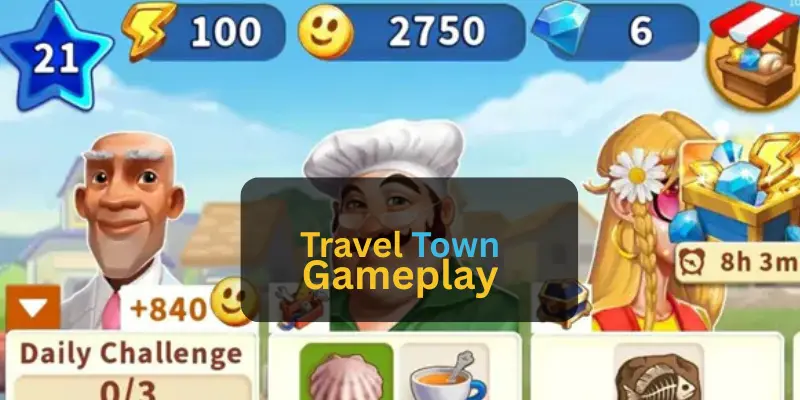 Gameplay How Travel Town Works on iOS