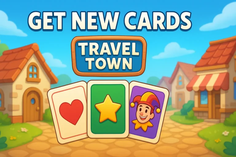 Get New Cards in Travel Town (Faster Than Ever)