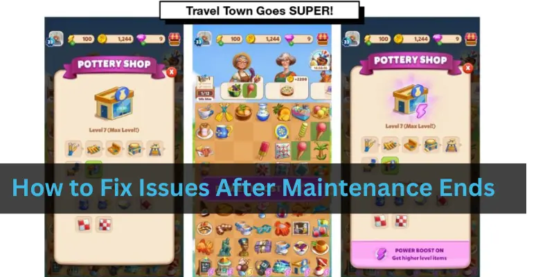 How to Fix Issues After Maintenance Ends