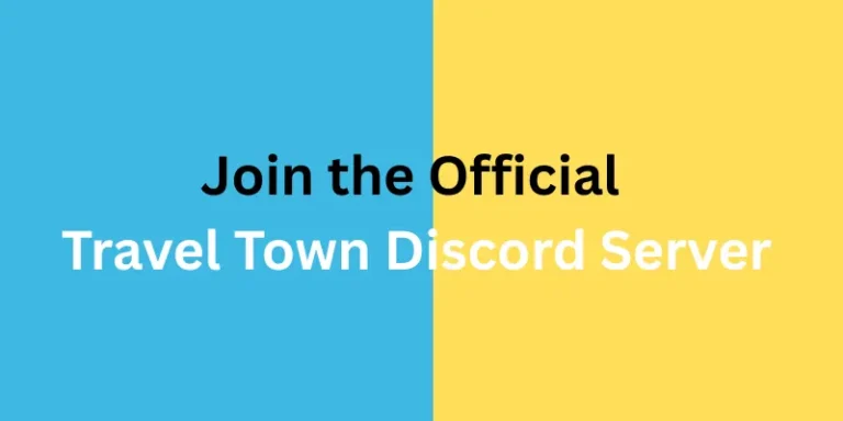 Join the Official Travel Town Discord Server Today