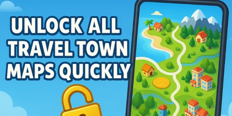 Unlock All Travel Town Maps