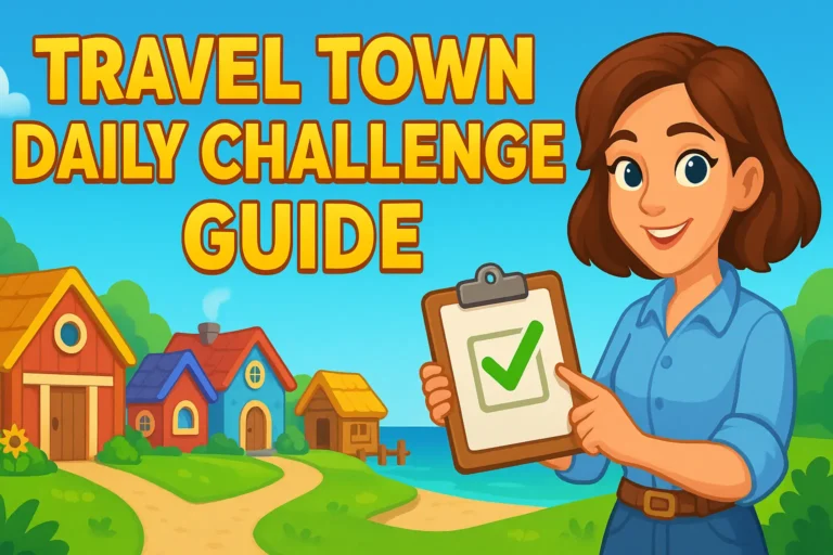 Travel Town Daily Challenge Guide
