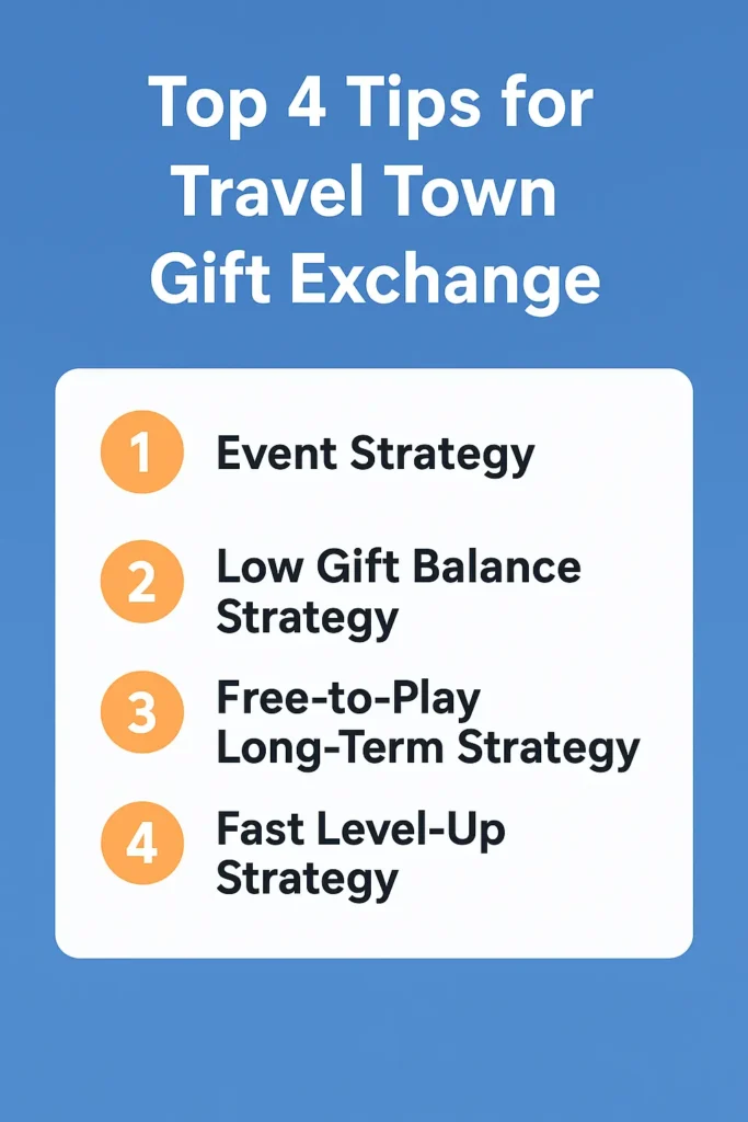 4 Smart Ways to Exchange Gifts in Travel Town
