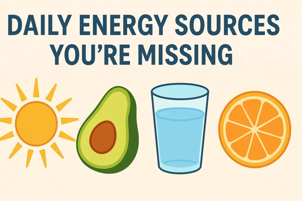 Daily Energy Sources You’re Missing
