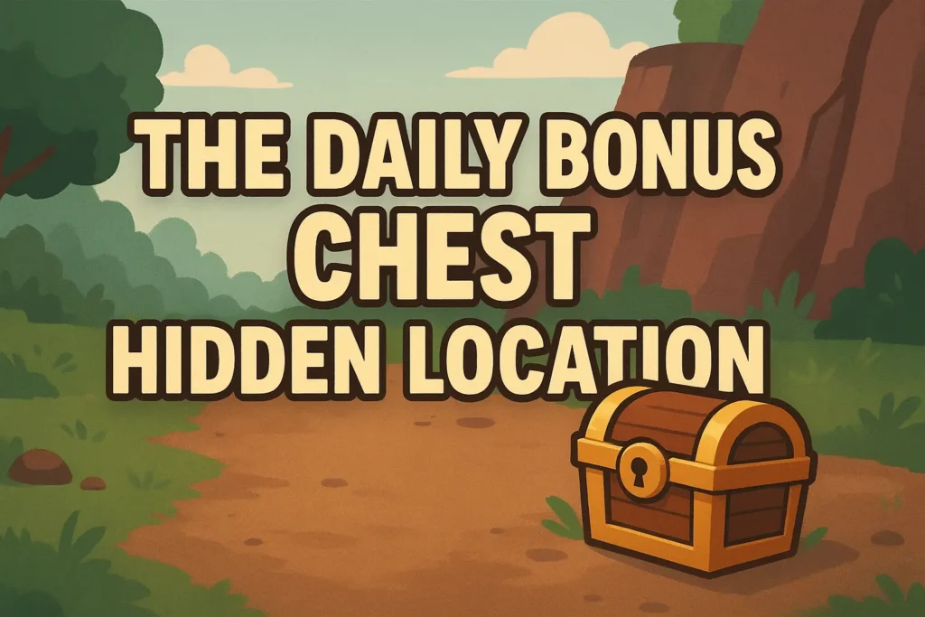 The Daily Bonus Chest Hidden Location