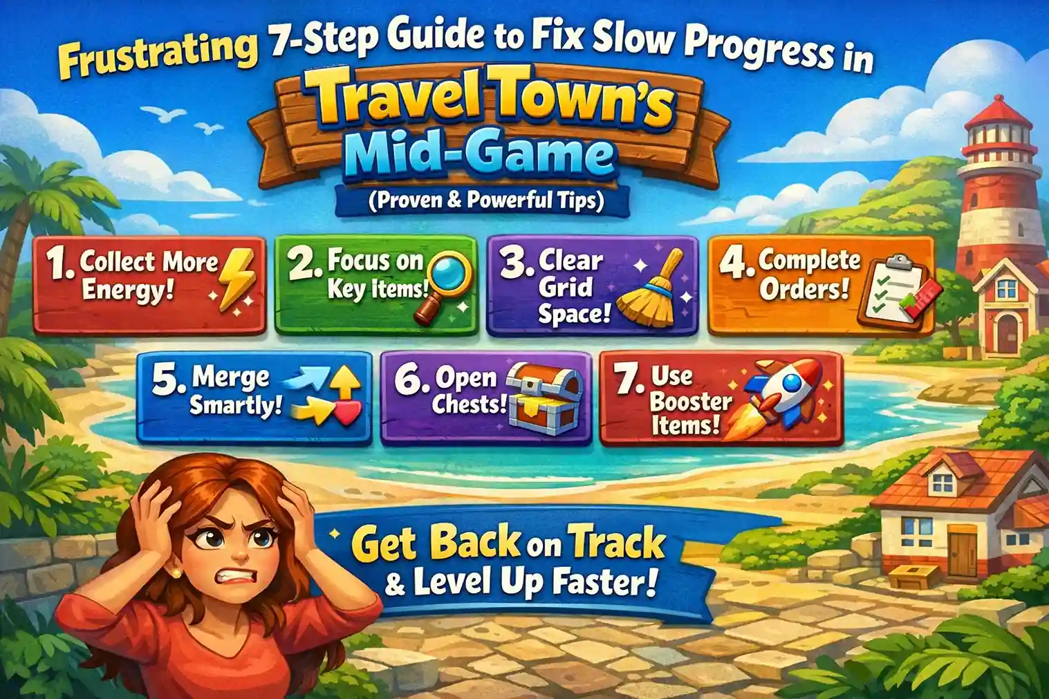 Frustrating 7-Step Guide to Fix Slow Progress in Travel Town’s Mid-Game (Proven & Powerful Tips)